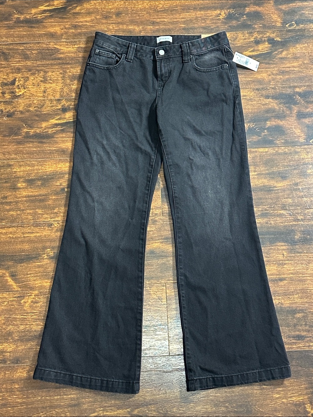 🖤 PacSun Charlie Baggy Boot Jeans NWT Black Size 28 Y2K
